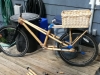 cargo bike during building process